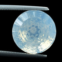 BLUE MOON QUARTZ NIRVANA CUT ROUND 15MM 12.41 Cts.