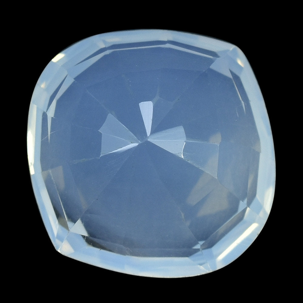 BLUE MOON QUARTZ STEP CUT ONION (1ST)14MM 8.85 Cts.