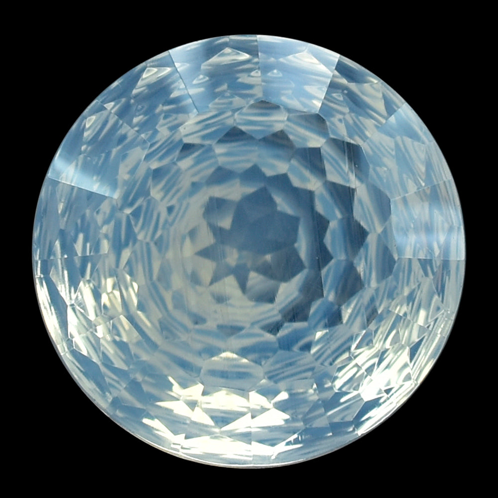 BLUE MOON QUARTZ NIRVANA CUT ROUND (1ST) 14MM 8.83 Cts.