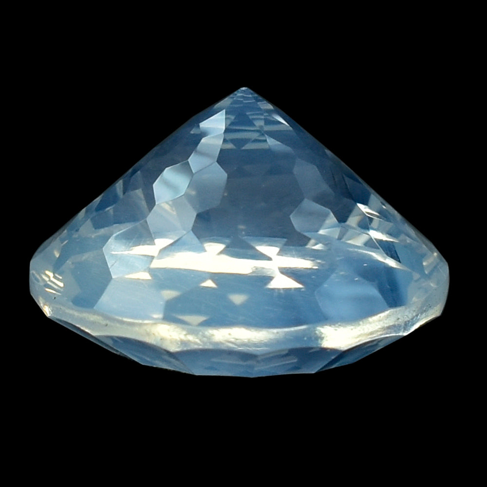 BLUE MOON QUARTZ NIRVANA CUT ROUND (1ST) 14MM 8.83 Cts.