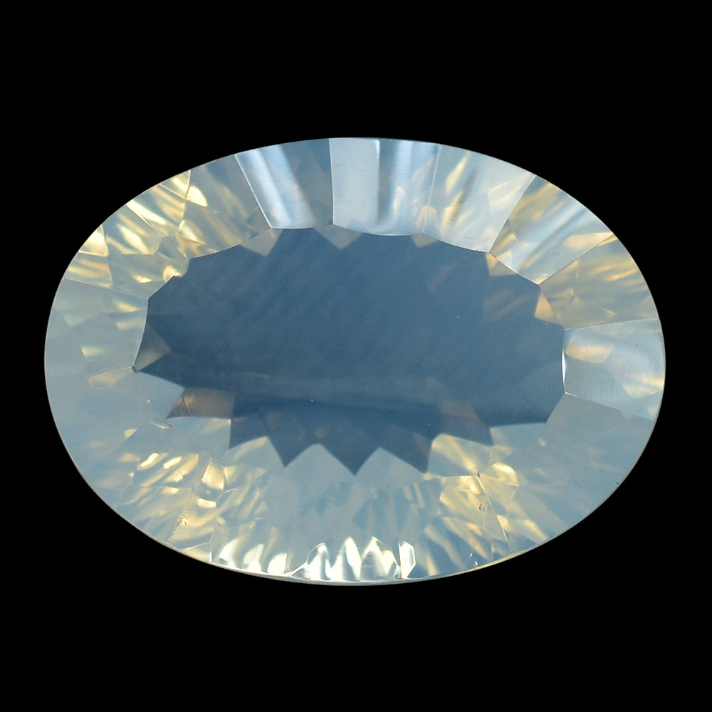BLUE MOON QUARTZ CONCAVE OVAL (1ST) 18X13MM 11.33 Cts.