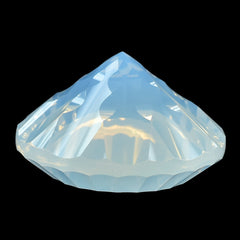 BLUE MOON QUARTZ CONCAVE SPLENGOR CUT ROUND (1ST) 22MM 32.37 Cts.