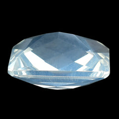 BLUE MOON QUARTZ SPECIAL CHECKER OCTAGON 12X10MM 5.70 Cts.