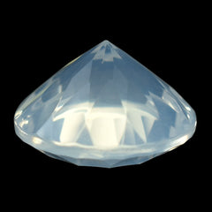 BLUE MOON QUARTZ CONCAVE CUT ROUND (1ST) 12MM  5.60 Cts.