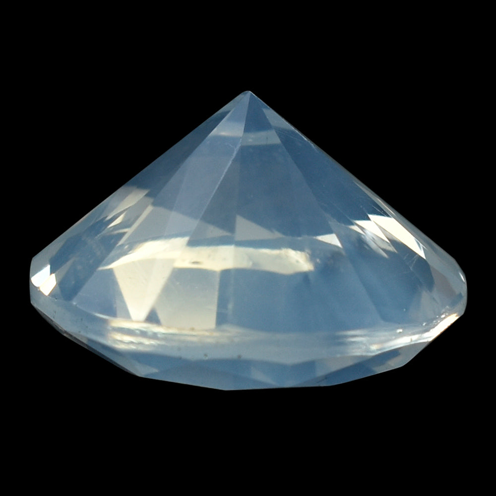 BLUE MOON QUARTZ DIAMOND CUT ROUND (1ST) 18MM 17.78 Cts.