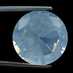 BLUE MOON QUARTZ DIAMOND CUT ROUND (1ST) 18MM 17.78 Cts.