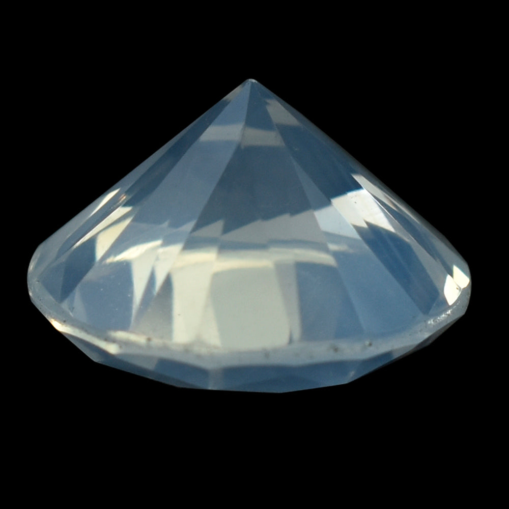 BLUE MOON QUARTZ DIAMOND CUT ROUND (1ST) 14MM 8.59 Cts.
