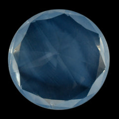 BLUE MOON QUARTZ DIAMOND CUT ROUND (1ST) 14MM 8.59 Cts.