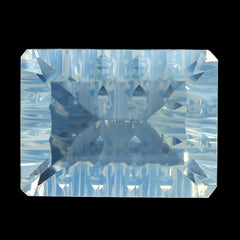 BLUE MOON QUARTZ CONCAVE SPLENDOR CUT OCTAGON (DES#41) 16X12MM 9.84 Cts.