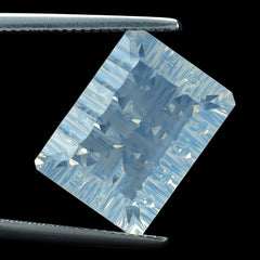BLUE MOON QUARTZ CONCAVE SPLENDOR CUT OCTAGON (DES#41) 16X12MM 9.84 Cts.