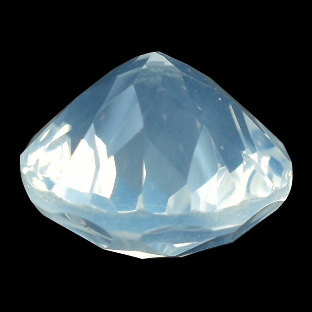 BLUE MOON QUARTZ GALAXY CUT DOME ROUND (DES#86) 12MM 6.65 Cts.