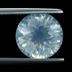 BLUE MOON QUARTZ GALAXY CUT DOME ROUND (DES#86) 12MM 6.65 Cts.