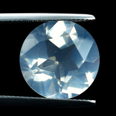 BLUE MOON QUARTZ PENTAGON ROUND WITH STAR CUT BACK 15MM 11.31 Cts.