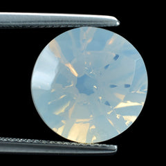 BLUE MOON QUARTZ EYE CUT ROUND (DES#89) 13MM 7.76 Cts.
