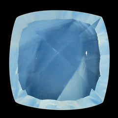 BLUE MOON QUARTZ CONCAVE CUT CUSHION (DES#72) 14MM 10.01 Cts.