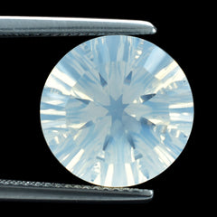 BLUE MOON QUARTZ CONCAVE SPLENDOR CUT ROUND (DES#74) 16MM 12.75 Cts.