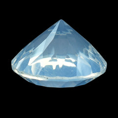 BLUE MOON QUARTZ CONCAVE CUT ROUND (DES#46) 15MM 12.37 Cts.