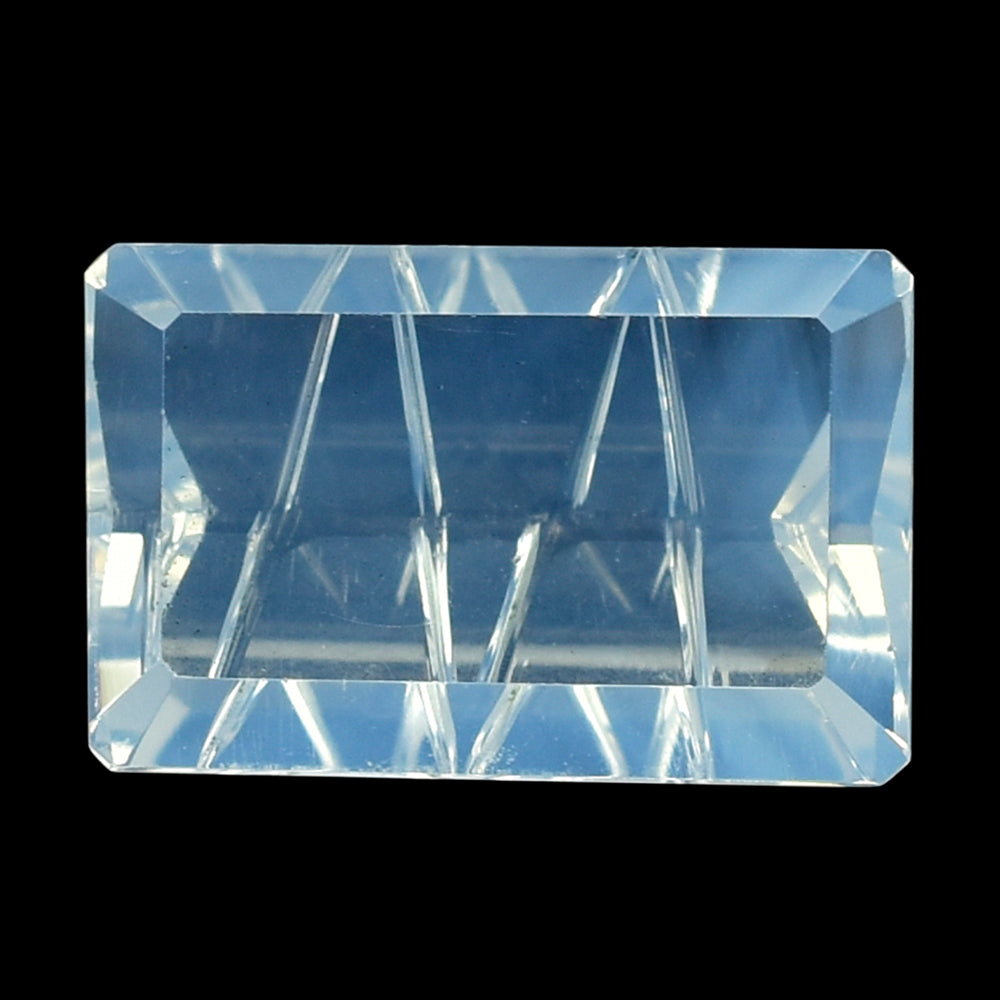 BLUE MOON QUARTZ CONCAVE LIGHTENING CUT OCTAGON (DES#99) 14X9MM 5.51 Cts.