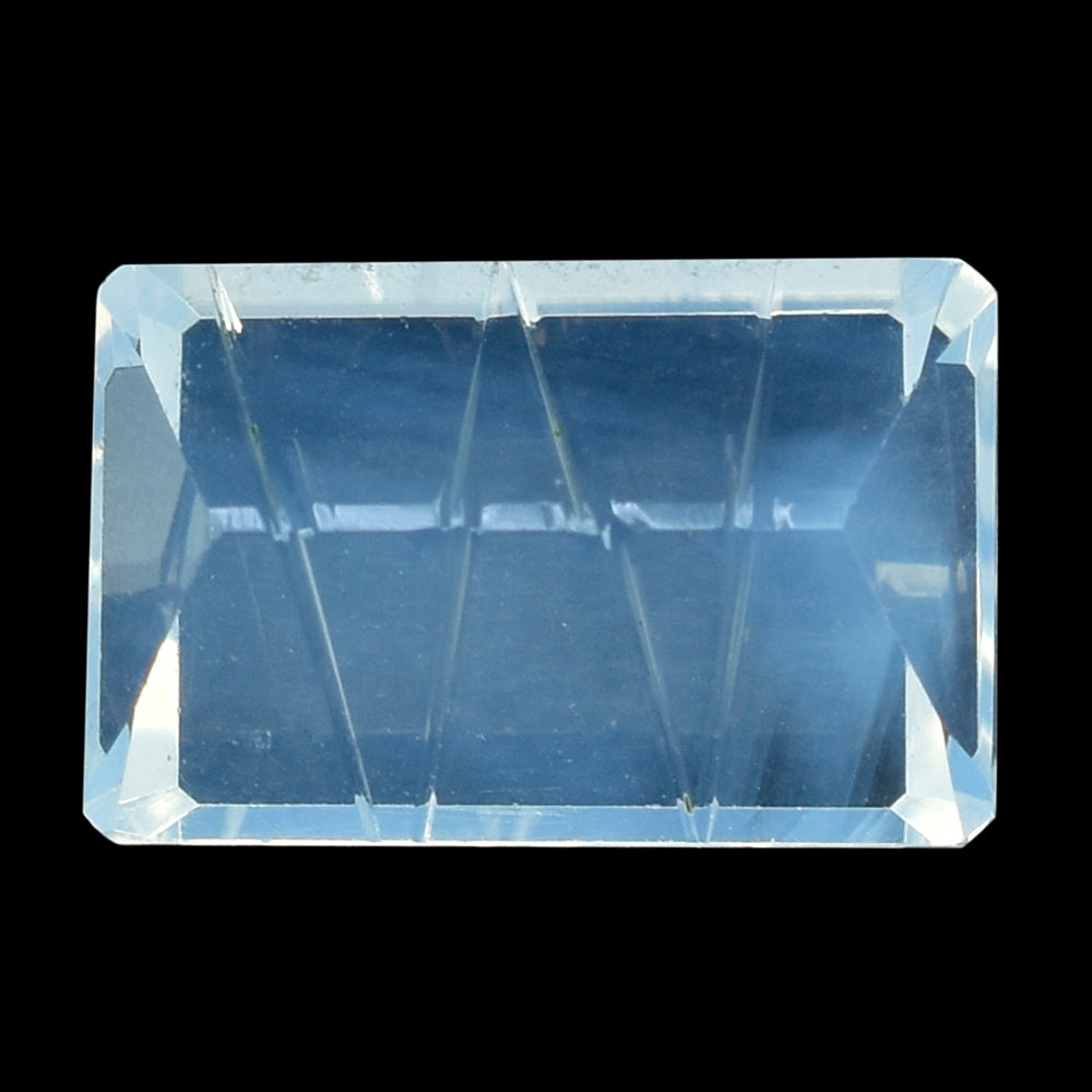 BLUE MOON QUARTZ CONCAVE LIGHTENING CUT OCTAGON (DES#99) 14X9MM 5.51 Cts.