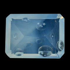 BLUE MOON QUARTZ SUPPER BUBBLE OCTAGON (DES#116) 16X12MM 9.20 Cts.