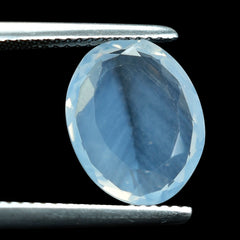 BLUE MOON QUARTZ BOTH SIDE TABLE CUT IRREGULAR SHAPE PLATES (DES#109) 13X10MM 4.13 Cts.