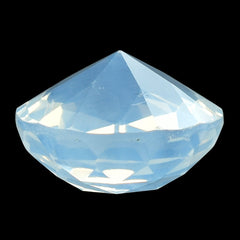 BLUE MOON QUARTZ HIGH DOME ROSE CUT ROUND (DES#17) 15MM 12.73 Cts.