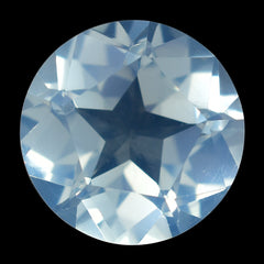 BLUE MOON QUARTZ PENTAGON ROUND WITH STAR CUT BACK (DES#44) 15MM 11.09 Cts.
