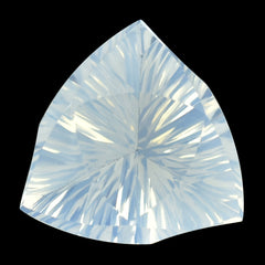 BLUE MOON QUARTZ LEAF CONCAVE TRILLION (DES#125) 14MM 7.13 Cts.