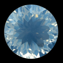 BLUE MOON QUARTZ CONCAVE CUT ROUND (DES#45) 12MM 6.05 Cts.