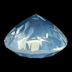 BLUE MOON QUARTZ CONCAVE CUT ROUND (DES#45) 12MM 6.05 Cts.