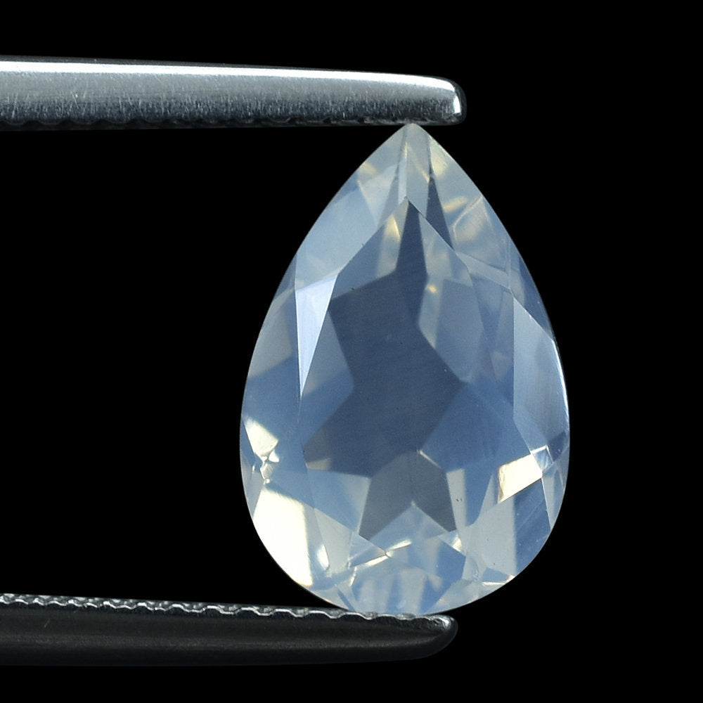 BLUE MOON QUARTZ CUT PEAR 12X8MM 2.74 Cts.