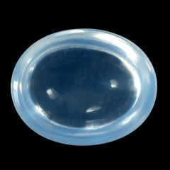 BLUE MOON QUARTZ OVAL CAB 10X8MM 2.46 Cts.