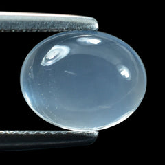 BLUE MOON QUARTZ OVAL CAB 10X8MM 2.46 Cts.
