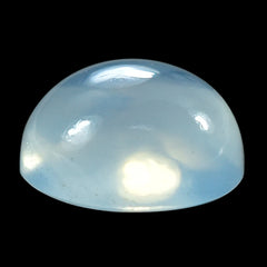 BLUE MOON QUARTZ ROUND CAB 6MM 0.88 Cts.