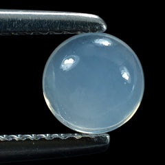 BLUE MOON QUARTZ ROUND CAB 6MM 0.88 Cts.