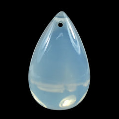 BLUE MOON QUARTZ PLAIN DROPS (FULL DRILL 0.80MM) (AA/CLEAN)  19X12MM 17.05 Cts.