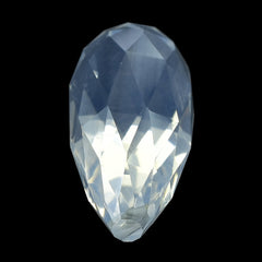 BLUE MOON QUARTZ ROSE CUT DROPS (AA/CLEAN) (FULL DRILL 0.60MM) 19X9MM 3.17 Cts.