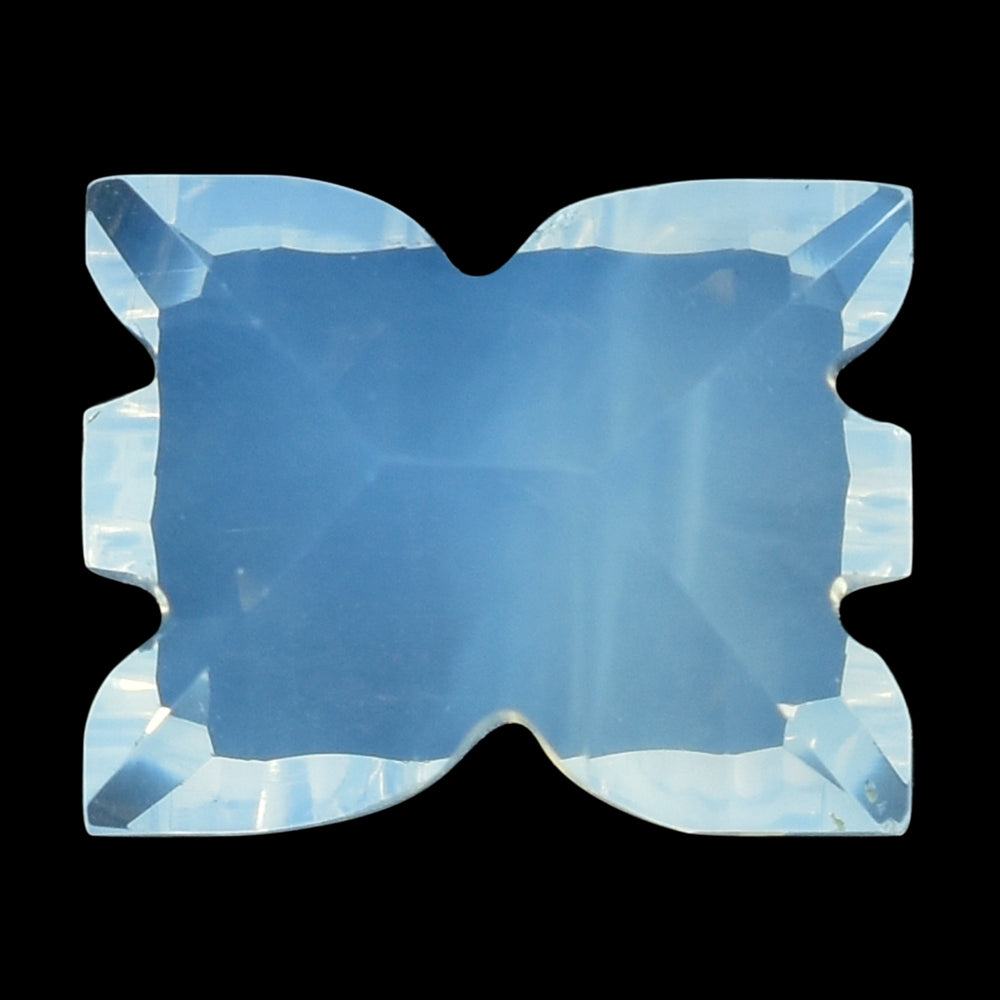 BLUE MOON QUARTZ CONCAVE BOW (DES#50) 11X9MM 3.48 Cts.