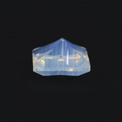 BLUE MOON QUARTZ CONCAVE NINETY CUT SQUARE (DES#52) 12MM 6.60 Cts.