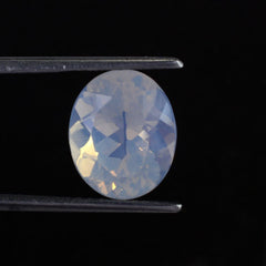 BLUE MOON QUARTZ CUT OVAL 12X10MM 4.78 Cts.