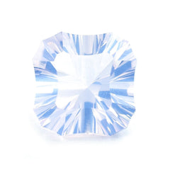 BLUE MOON QUARTZ CONCAVE CUT CUSHION NINETY CUT (DES#22) 12X12MM 5.93 Cts.