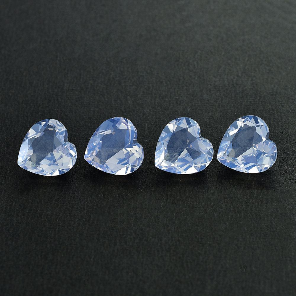 BLUE MOON QUARTZ CUT HEART 11X11MM 4.73 Cts.