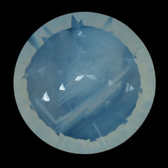 BLUE MOON QUARTZ CONCAVE SPLENDOR CUT ROUND 22MM 30.80 Cts.