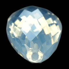 BLUE MOON QUARTZ BRIOLETTE PEAR (AA/CLEAN) (HALF DRILL 1.00MM) 30X12MM 24.18 Cts.