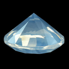 BLUE MOON QUARTZ DIAMOND CUT ROUND 18MM 17.75 Cts.