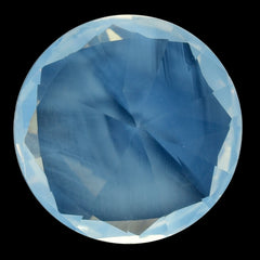 BLUE MOON QUARTZ DIAMOND CUT ROUND 18MM 17.75 Cts.