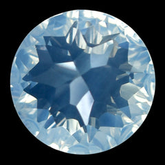 BLUE MOON QUARTZ GALAXY CUT DOME ROUND 12MM 6.64 Cts.