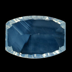 BLUE MOON QUARTZ CONCAVE CUT CUSHION 14X10MM 6.32 Cts.