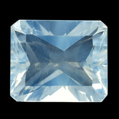 BLUE MOON QUARTZ CONCAVE ON TOP PRINCESS CUT BACK OCTAGON 12X10MM 5.70 Cts.