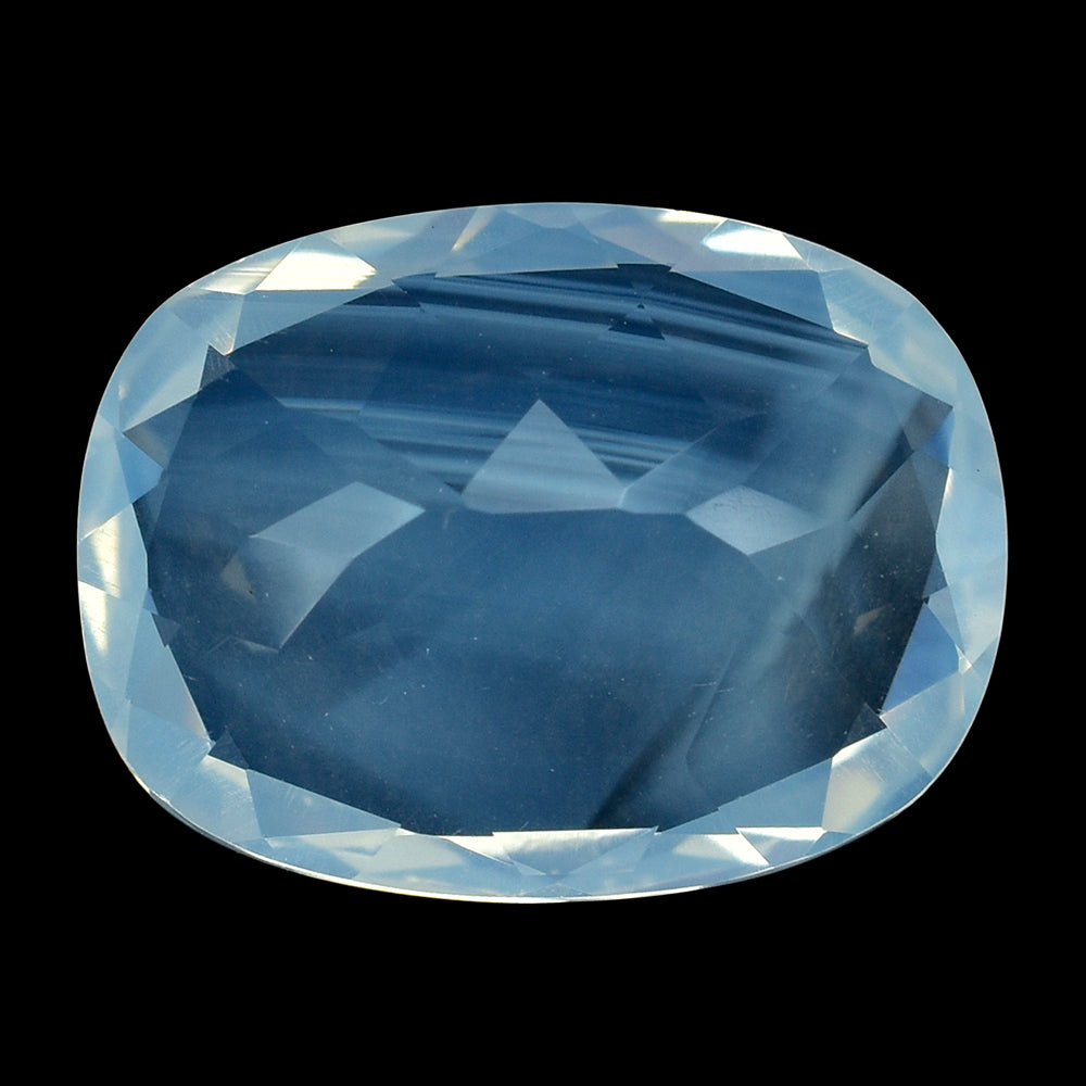 BLUE MOON QUARTZ CUT CUSHION 16X12MM 8.70 Cts.